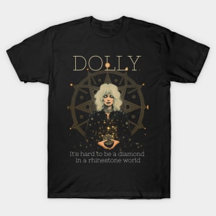 Dolly Parton Psychedelic Zen Meditation T-Shirt